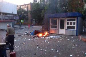 Во время обстрела Донецка погиб мужчина, в городе много разрушений 