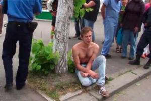 Неадекватный мужчина поднял на ноги Ивано-Франковск