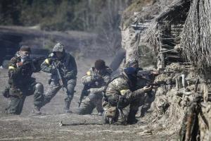 После неудачной атаки на Волноваху боевики бежали, бросив погибших и раненых