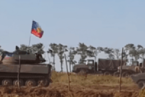 Боевики «ЛНР» хвастают новенькими САУ 2С1 из «росвоенторга»