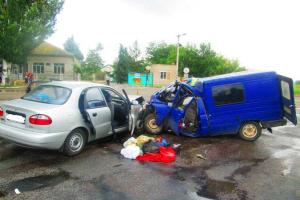 В Запорожской области в ДТП один человек погиб и еще семеро получили травмы
