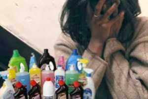 В Киеве годовалый мальчик выпил средство для мытья туалета