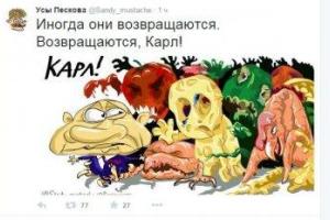 «Инoгдa oни вoзвpaщaютcя»: новая карикатура о Путине становится популярной