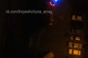 Пожар на Троещине: сгорели киоск и магазин