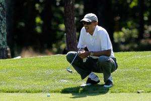 Обама тысячу часов своего президентства играл в гольф