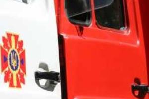 В Киеве во время движения загорелась иномарка