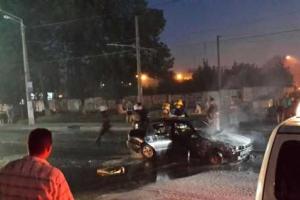 В Одессе на ходу загорелся автомобиль