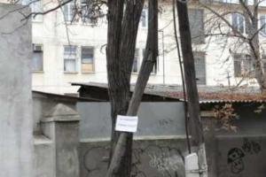 В Мариуполе провода держат столбы, а не наоборот