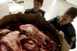 "Россельхознадзор" вернул в Украину 152 тонны свинины
