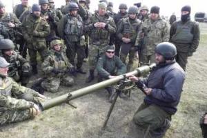 Батальон "Донбасс" вернулся в зону АТО