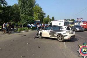 Автобус сообщением "Славянск-Бердянск" попал в ДТП: есть пострадавшие