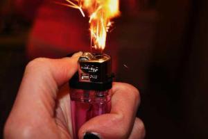 Ночью неизвестные подожгли столичное кафе