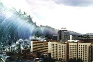 Гигантская волна цунами может унести в море 130 млн человек, - ученые