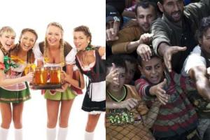 В Германии девушкам с "Октоберфеста" стоит оберегаться беженцев