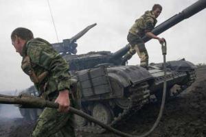Боевики стянули огромное количество танков в район Донецка