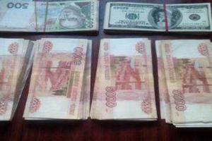 В "ДНР" пытались провезти более одного миллиона российских рублей