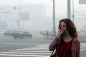 Волгоград вновь окутал едкий химический смог 