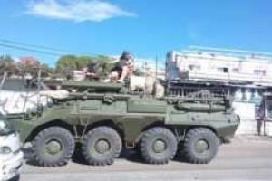 Сухопутные войска России вторглись в Сирию - фотофакт