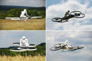 Армию США вооружат летающими мотоциклами 