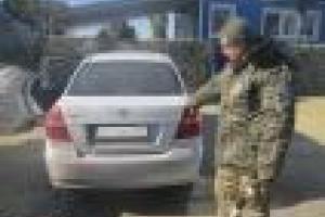 На Сватовском блокпосту остановили угнанный автомобиль