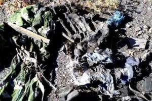 В Шахтёрском районе найдены останки украинских десантников