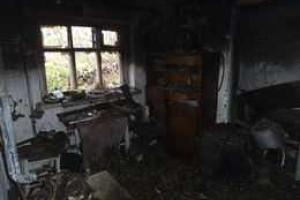 Житель Краматорска задохнулся при пожаре в собственном доме