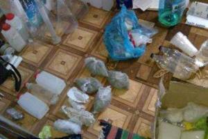 В Лисичанске в огромных масштабах изготавливали и сбывали марихуану и амфетамин