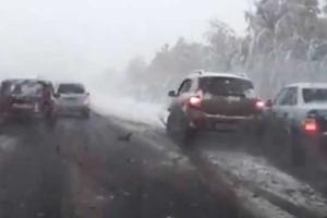 Российские дороги превратились в настоящие катки