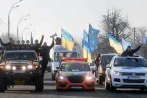 Автомайдан устроит "хэллоуинский" автопробег к дому Порошенко