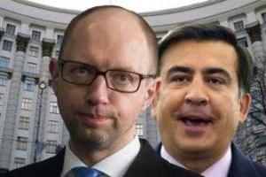 Нардеп: Саакашвили спихивает Яценюка с премьерского кресла