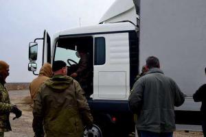 Участники блокады Крыма задержали фуру «мэра» Севастополя 