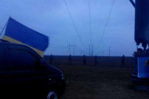 Возле Чаплинки завершились ремонтные работы на поврежденной ЛЭП