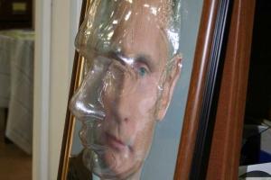 В России слепые люди могут пощупать Путина