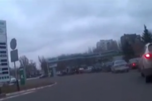В сети появилось видео очереди за бензином в Донецке