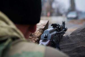 Террористы обстреляли блокпост «Марьинка»