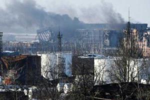 В районе аэропорта Донецка прогремело 114 взрывов