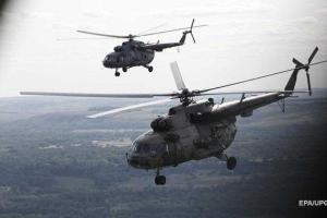 В Сирии потеряна связь с двумя российскими вертолетами