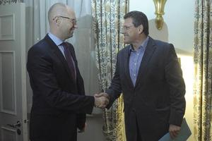 Яценюк прибыл в Брюссель для участия в заседании Совета ассоциации Украины - ЕС