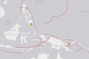 У побережья Филиппин произошло землетрясение