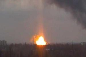 На остановке в центре Донецка произошел взрыв