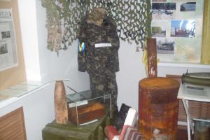 Сегодня в Рубежном, в городском музее, открылась экспозиция "Рубежное. АТО"
