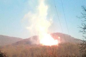 На Закарпатье взорвался газопровод