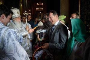 Не верится, что ему уже 87: Ляшко поздравил патриарха Филарета