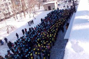 Школьники Лисичанска установили новый национальный рекорд