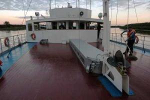 Под Астраханью на Волго-Каспийском канале загорелся иранский теплоход 