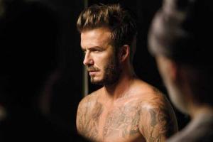 Дэвид Бекхэм обнаженным снялся в рекламе туалетной воды 