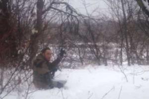 Боевики показали, как подло из-за угла обстреливают силы АТО