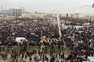 Митинг в поддержку Кадырова в Грозном собрал более миллиона человек