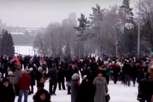 Как в «ДНР» праздновали канун Рождества. В сети появилось видео