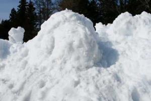 В Челябинске под окнами жилого дома в сугробе "оттаял" труп женщины 